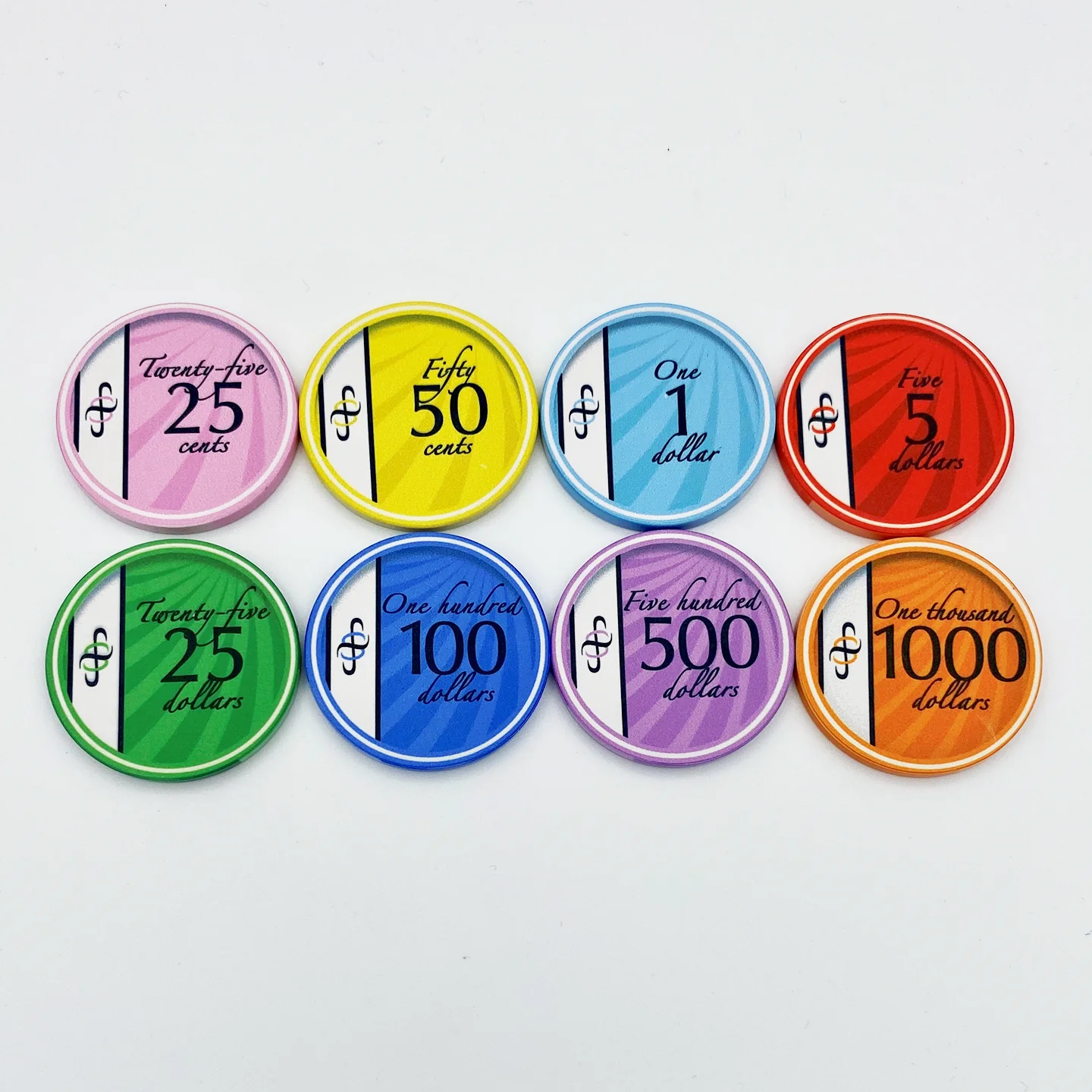 Bold Class Ceramic Poker Chip - Image 3