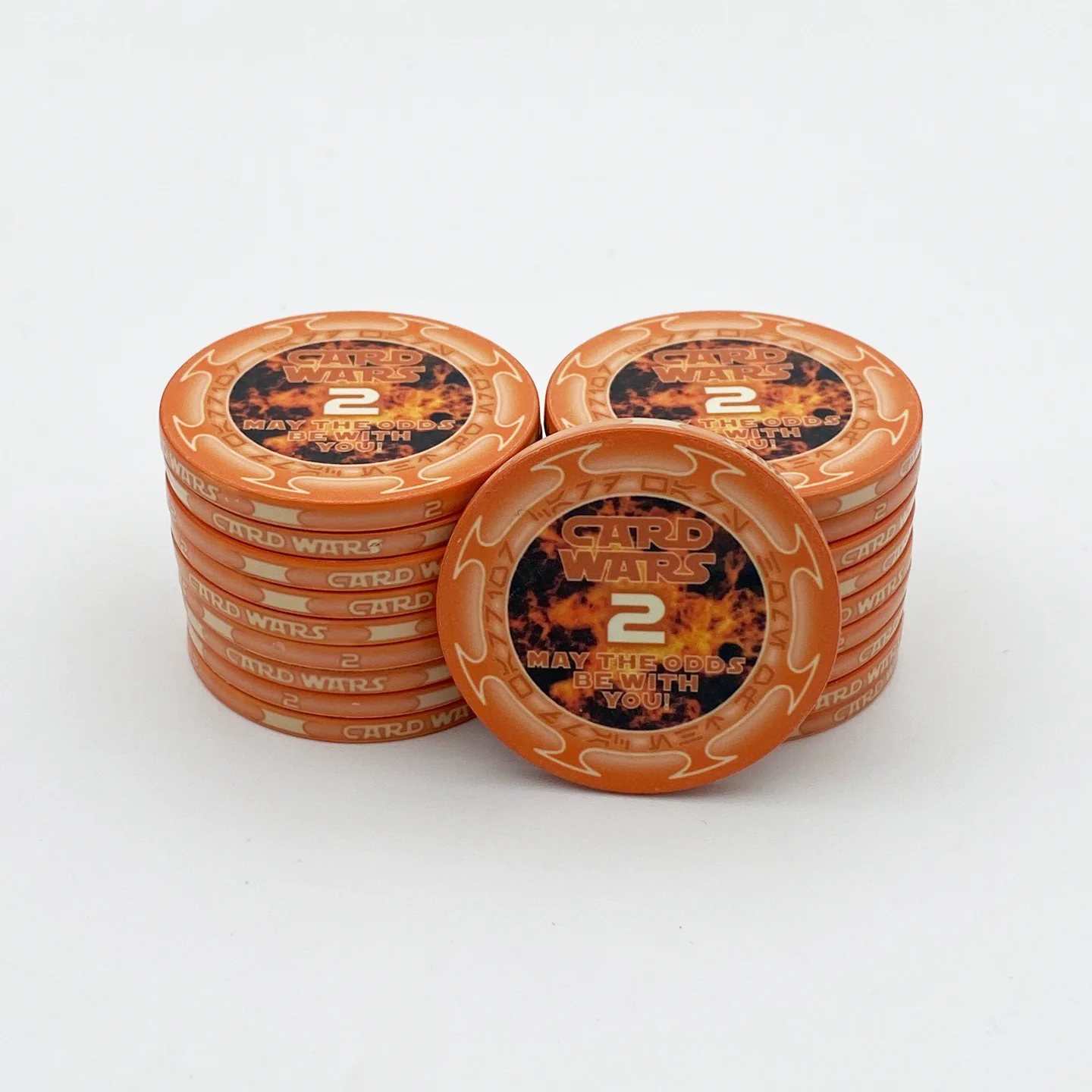 Card Wars Ceramic Poker Chip - Image 3