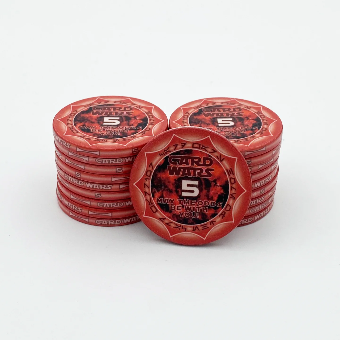 Card Wars Ceramic Poker Chip - Image 4