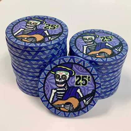 Dia de los Muertos Poker Chips - Image 3