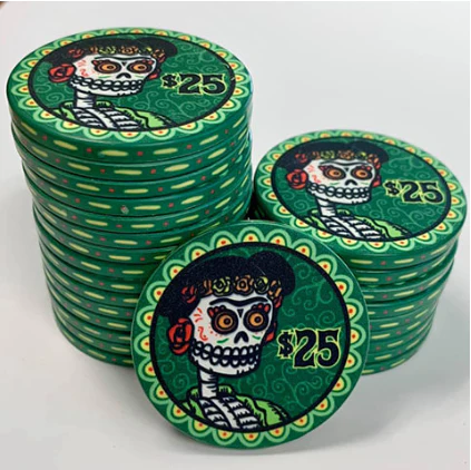 Dia de los Muertos Poker Chips - Image 6