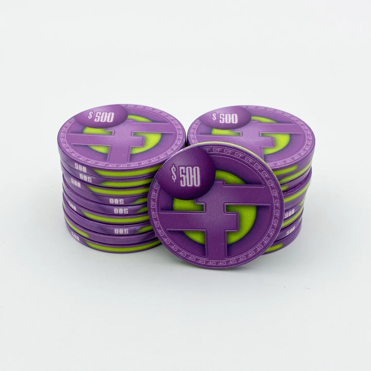 Dropa Discs Ceramic Poker Chip - Image 10