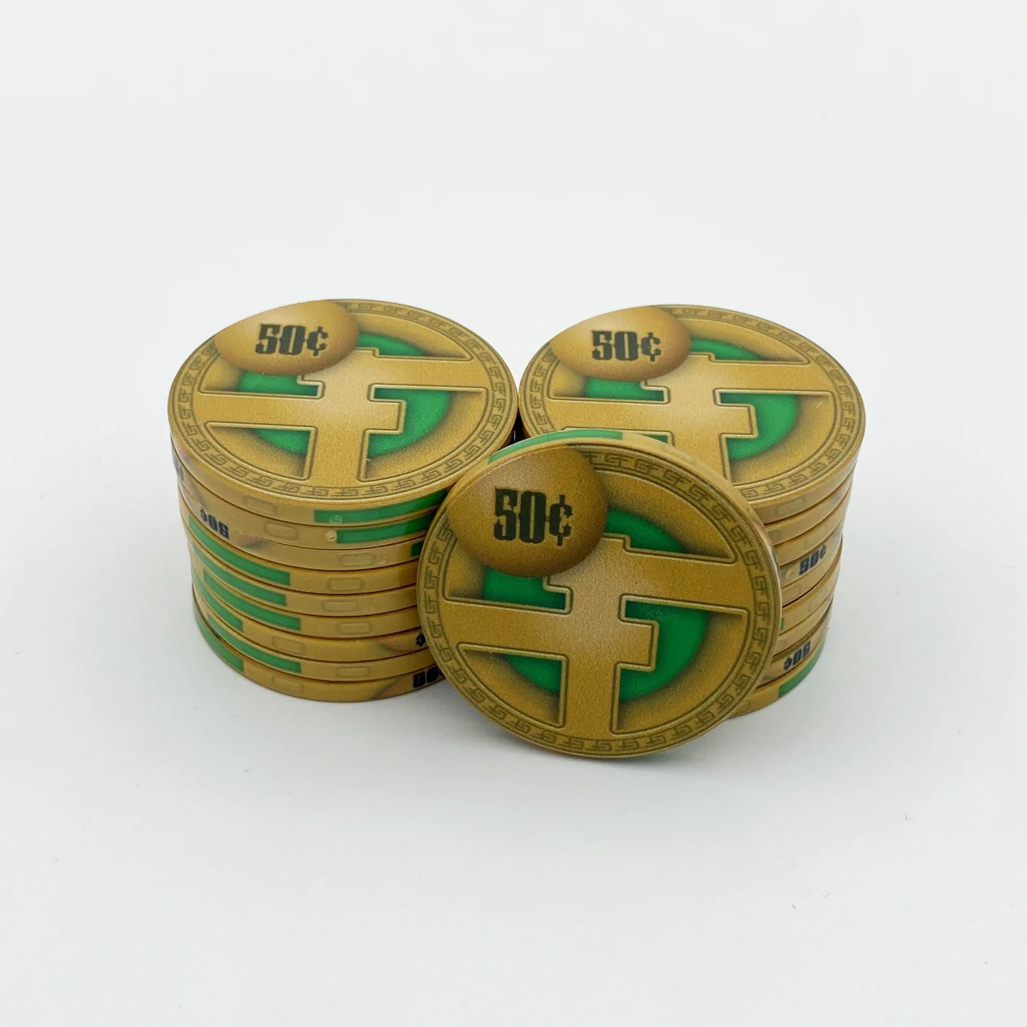 Dropa Discs Ceramic Poker Chip - Image 4
