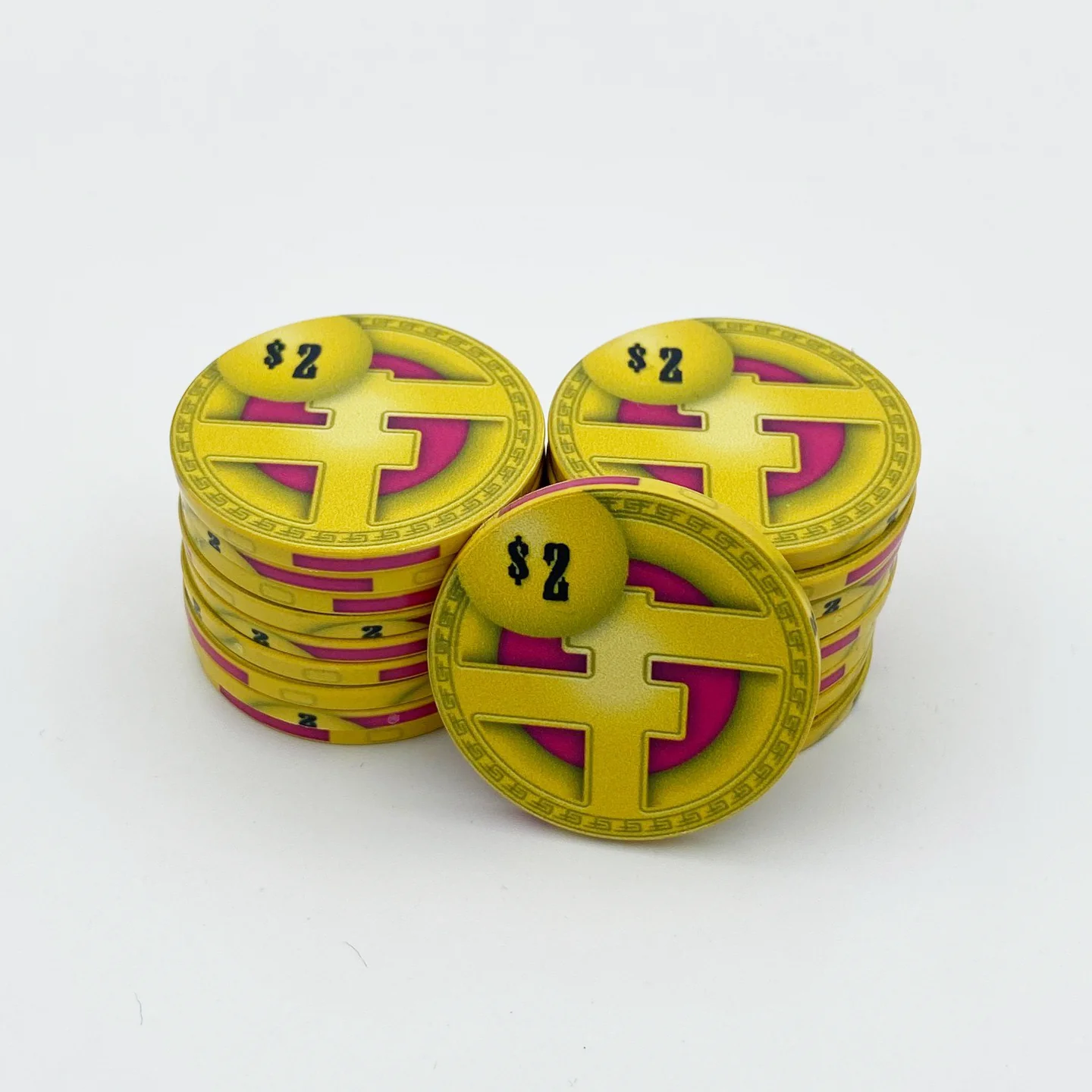 Dropa Discs Ceramic Poker Chip - Image 6