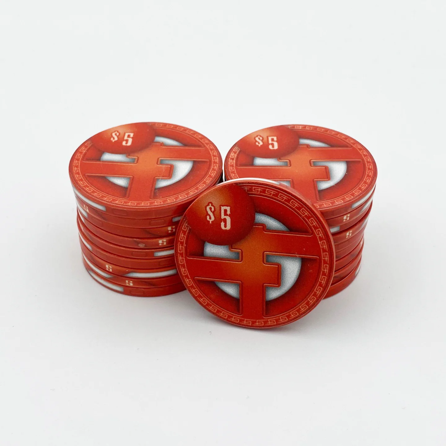 Dropa Discs Ceramic Poker Chip - Image 7