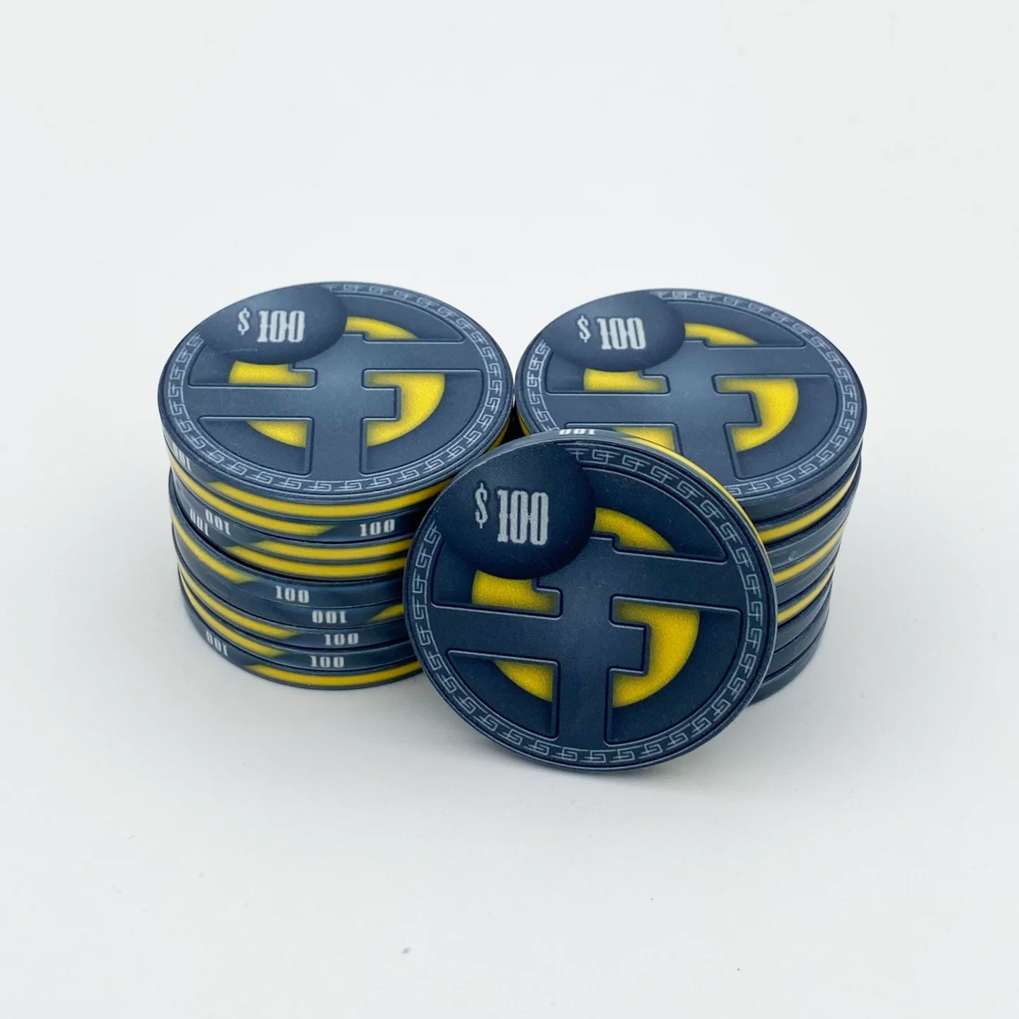 Dropa Discs Ceramic Poker Chip - Image 9