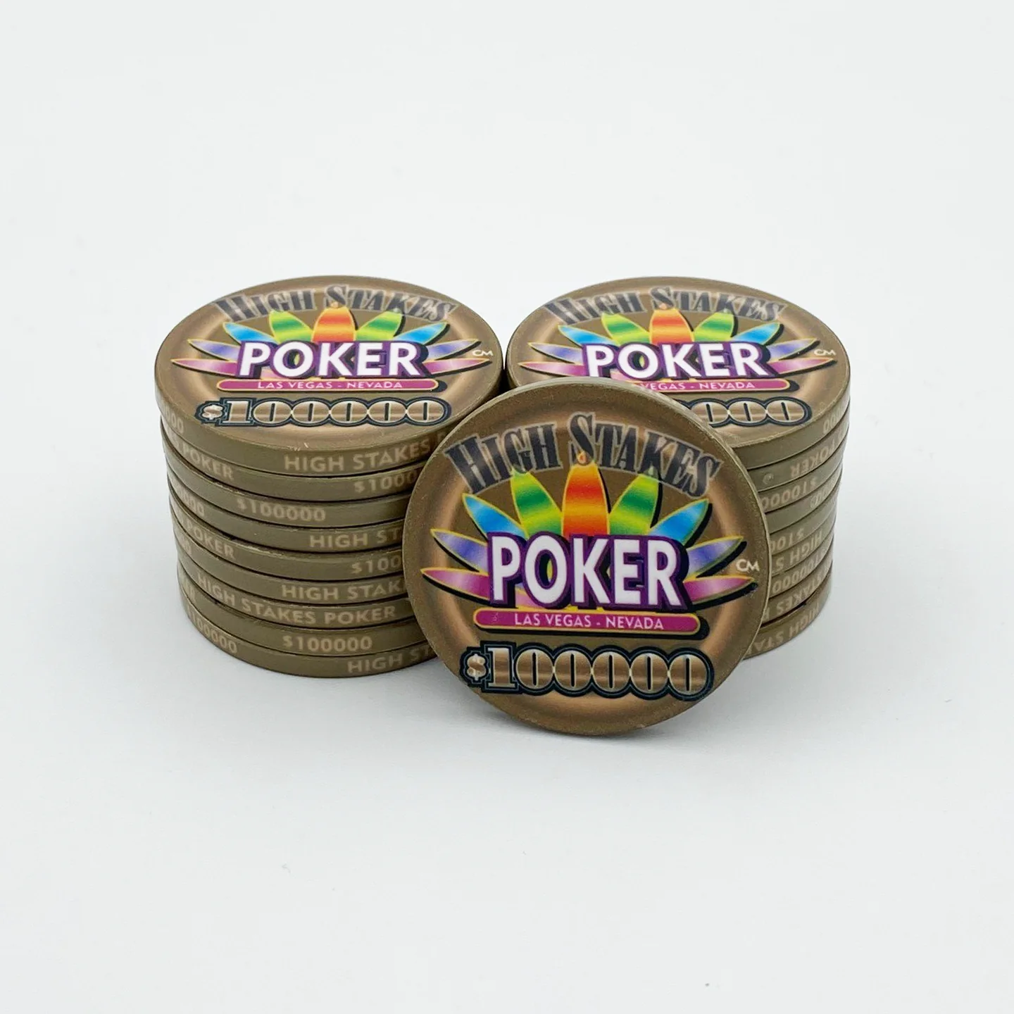 High Stakes Ceramic Poker Chip - Image 11