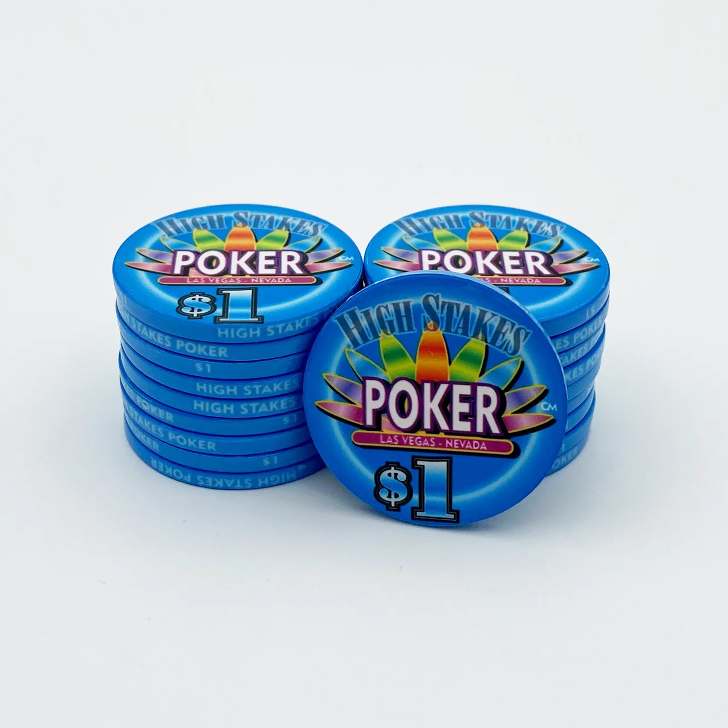 High Stakes Ceramic Poker Chip - Image 3