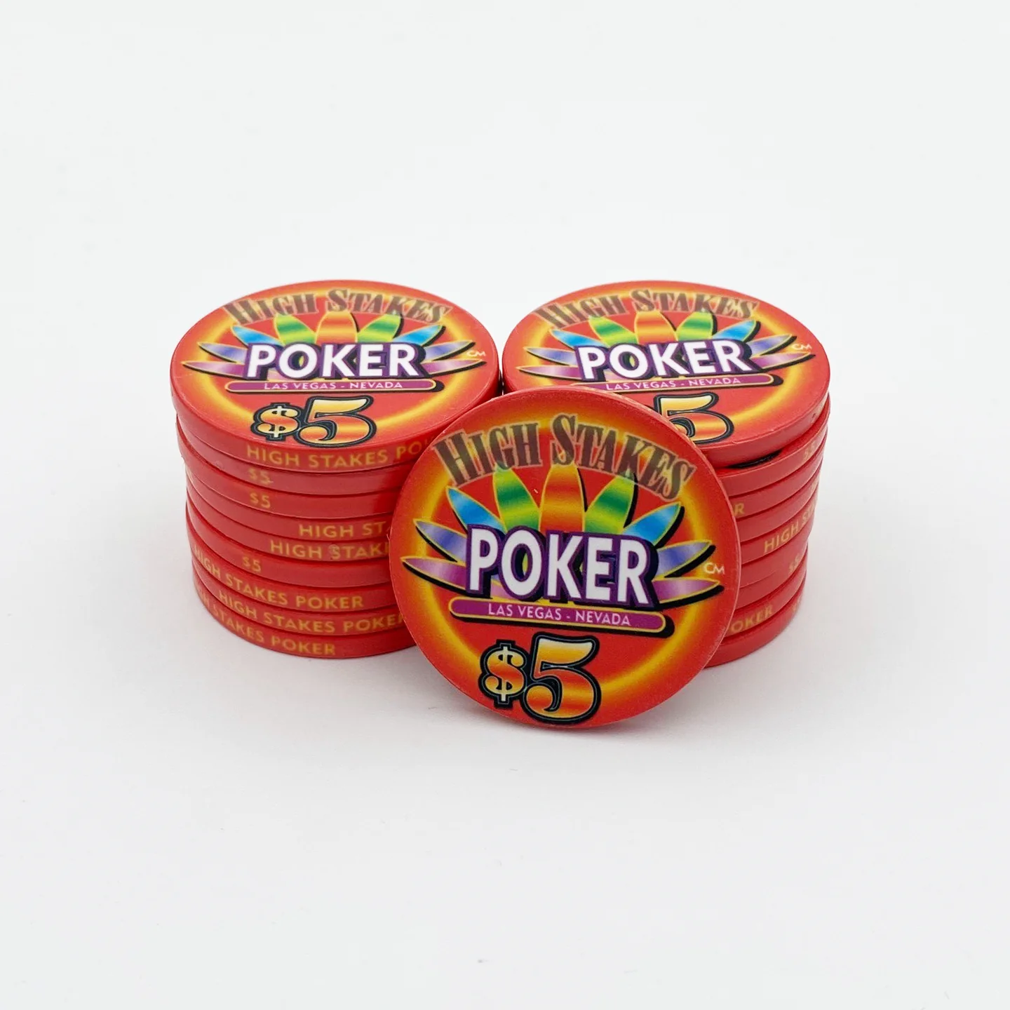 High Stakes Ceramic Poker Chip - Image 4