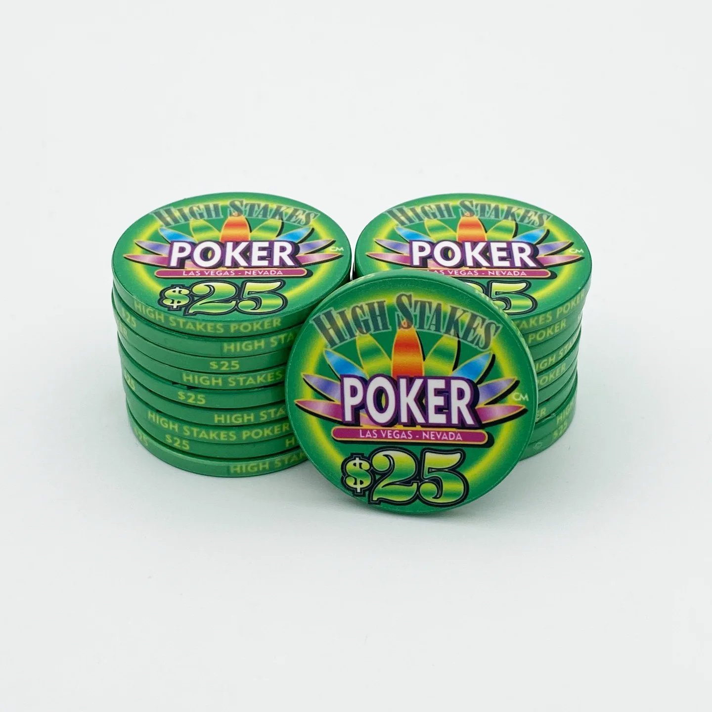 High Stakes Ceramic Poker Chip - Image 5