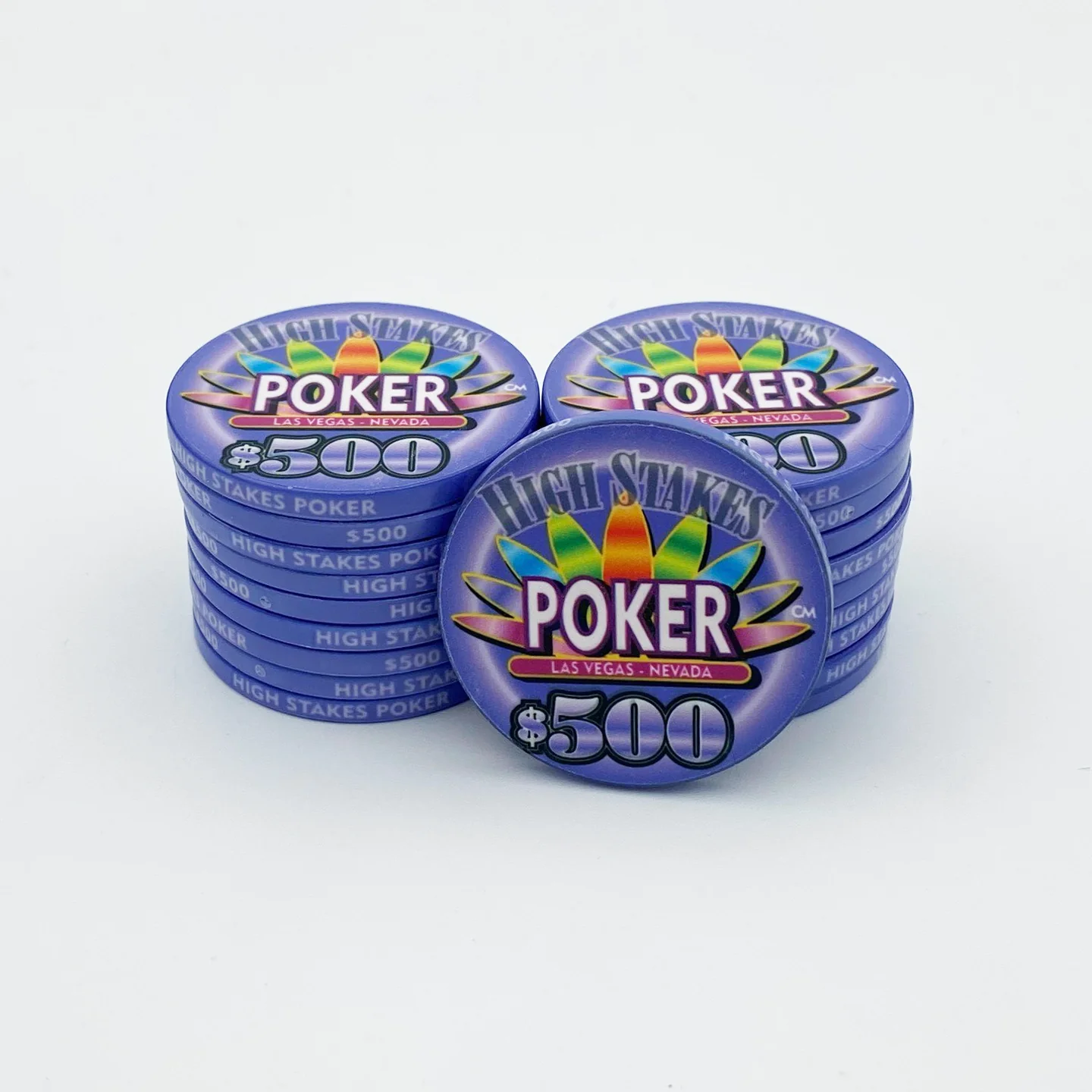 High Stakes Ceramic Poker Chip - Image 7
