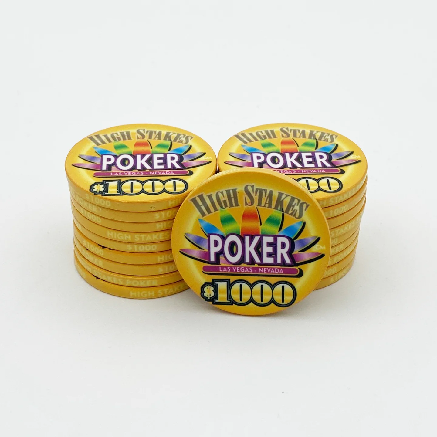 High Stakes Ceramic Poker Chip - Image 8