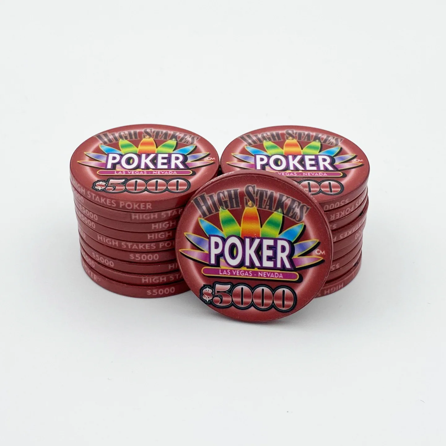 High Stakes Ceramic Poker Chip - Image 9