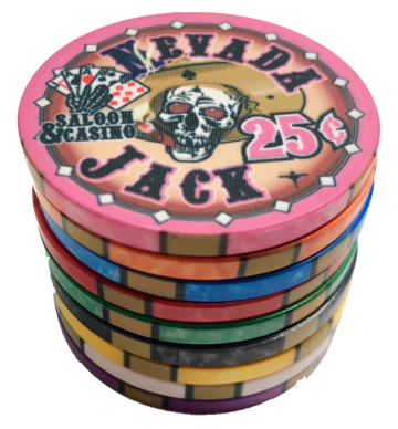 Nevada Jack Skulls Poker Chip - Image 13