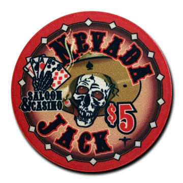 Nevada Jack Skulls Poker Chip - Image 6
