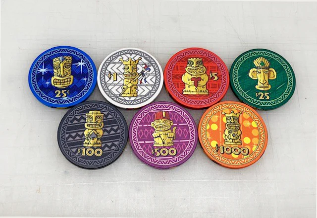 Tiki Poker Chips - Image 10